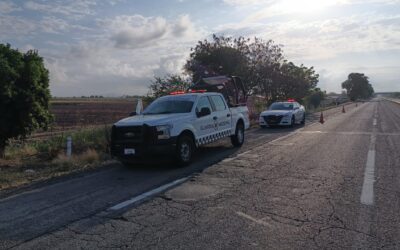 Encuentran dos hombres asesinados en la autopista Benito Juárez a la altura de Navolato