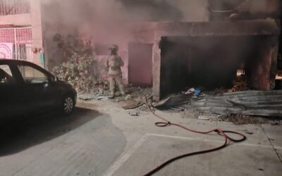 Bomberos de Guasave atienden entre ocho a quince incendios de vivienda al mes