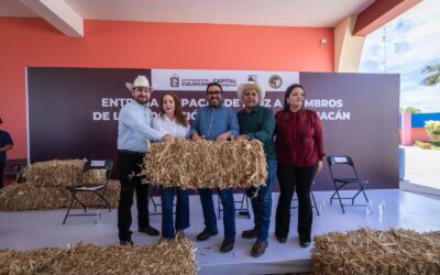 Gracias por voltear a ver al campo con sensibilidad y decisión, por no soltar de la mano a los ganaderos.