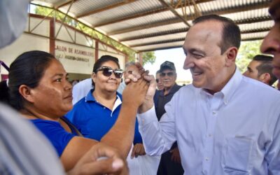 Preside el Alcalde Antonio Menéndez primera Caravana del Bienestar en Higuera de Zaragoza.