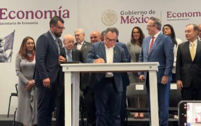 La Universidad Autónoma de Sinaloa a través del Rector Jesús Madueña Molina, firmó el Convenio de Colaboración del «Comité Educativo de Minería México 2025».