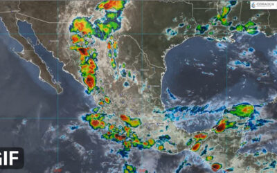 El SMN pronostica Lluvias de hasta 75 milímetros esta noche y el martes en Sinaloa.