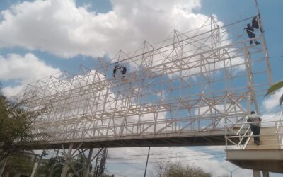 Refuerza Protección Civil de Culiacán inspección de anuncios espectaculares ante temporada de lluvias