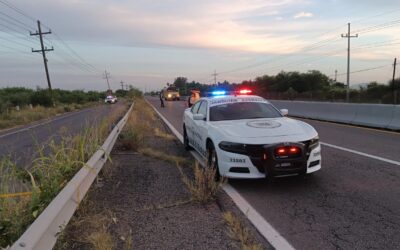 Encuentran hombre asesinado en autopista Benito Juárez
