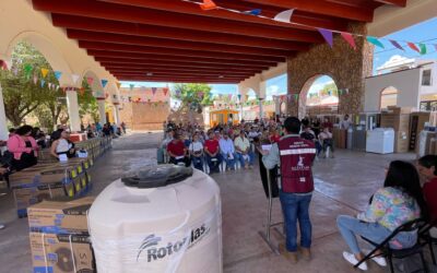 Se benefician 117 familias de 8 comunidades de Mazatlán con el programa “Peso a Peso del Bienestar”