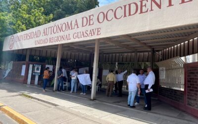 Huelga de hambre en la UAdeO Guasave continuará hasta que reinstalen a trabajador despedido, advierte sindicato.