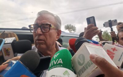 Por no estar instalada la casilla el Gobernador no pudo emitir su voto