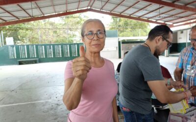 «Vengan a dar su voto para que las situaciones que no nos han parecido cambien en nuestro país”: Votante