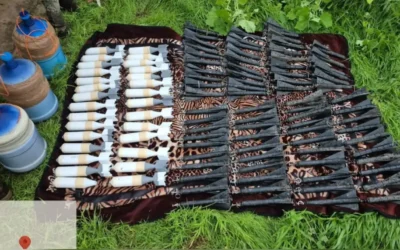 Marinos aseguran 151 artefactos explosivos en San Ignacio.