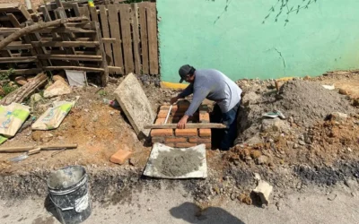 Reporta Gerencia de Construcción de JUMAPAM, un 95 % de avance en obra sanitaria en la calle Bahía Asunción