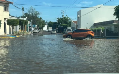 Lluvias en Guasave dejan encharcamientos, pero sin afectaciones mayores: Protección Civil.