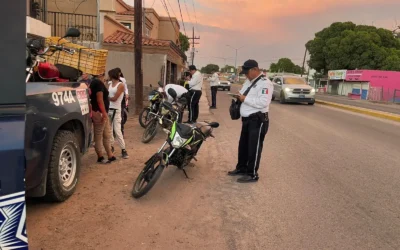 Reforzarán operativo «Casco Seguro» en El Fuerte para proteger a motociclistas