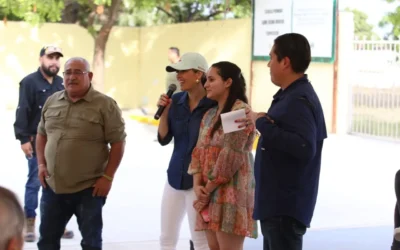 *¡Estrenan calle! Vecinos de Jacarandas reciben obra de pavimentación.