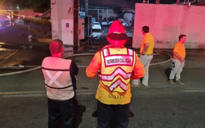 Totalmente controlado el incendio en Bachigualato; 113 personas fueron evacuadas