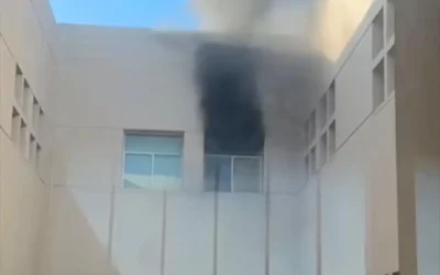 Ya se encuentra controlado el incendio en Nuevo Hospital General
