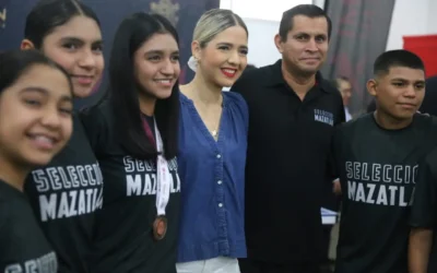 Entrega Estrella Palacios material deportivo en apoyo a más de 400 atletas.