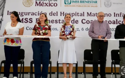 El hospital materno infantil IMSS BIENESTAR de Coatzacoalcos es lo mejor para el que menos tiene: Presidenta Claudia Sheinbaum.