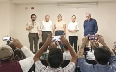 Anuncia presidente Claudia Sheinbaum en Guamúchil.