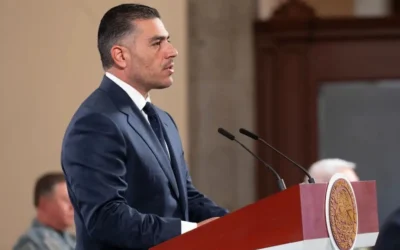 Desde febrero existe orden de aprehensión contra Hernán Bermúdez, confirma García Harfuch.