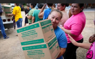 Compromiso cumplido con las familias de Tacuichamona, DIF Sinaloa lleva asistencia alimentaria.