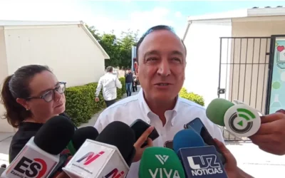 Refuerzan limpieza de drenes en Ahome ante temporada de lluvias