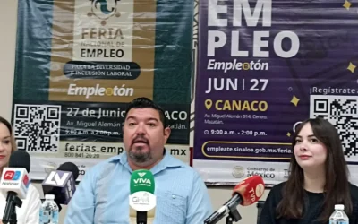 Realizarán Empleotón en Mazatlán con más de 350 vacantes disponibles