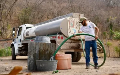 Aumenta distribución de agua en pipas en comunidades rurales de Culiacán: Roberto Zazueta Tapia