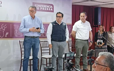Lluvias siguen beneficiando a las presas que se encuentran al 12 por ciento de su capacidad: Roy Navarrete