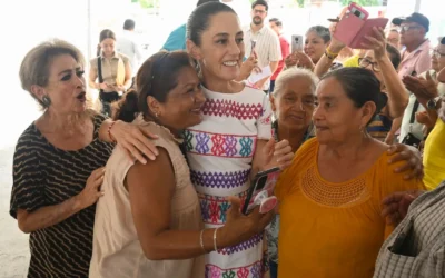 Con salud casa por casa no quedará ningún adulto mayor sin ser visitado en su domicilio: Presidenta Claudia Sheinbaum .