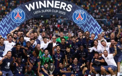 París Saint-Germain se corona campeón de la Súper Copa de Europa