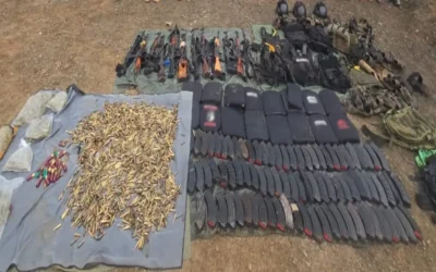 Militares detienen a 4 menores de edad y 5 adultos armados en Concordia.
