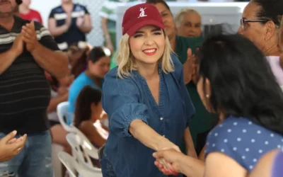 La Presidenta Estrella Palacios lleva justicia social a la Salvador Allende