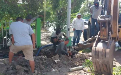JUMAPAM restablece abastecimiento en el sector de Villa Galaxia