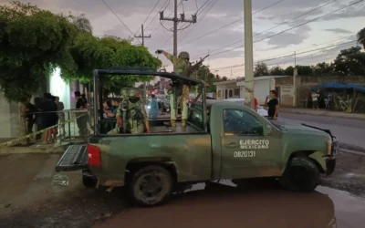 Un gatillero herido y un policía herido en enfrentamiento en Loma de Rodriguera