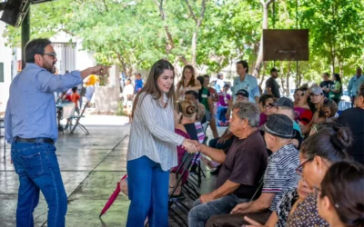 Juan de Dios Gámez visita la colonia Felipe Ángeles para dialogar con familias y hacer nuevos compromisos