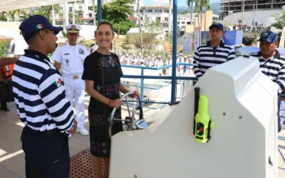 Con el Marinabús celebramos que el puerto de Acapulco está vivo, fuerte y lleno de futuro: Presidenta Claudia Sheinbaum