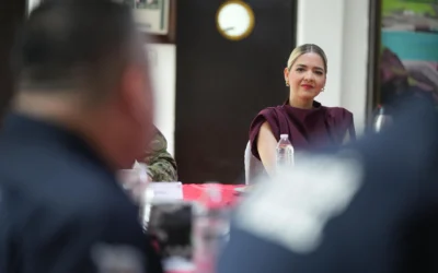 Estrella Palacios avanza proyecto de Sendero de Paz.