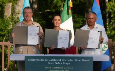 México, Guatemala y Belice anuncian el corredor bicultural más grande del mundo en su tipo