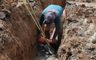 JUMAPAM rehabilita alcantarillado en Gaviotas