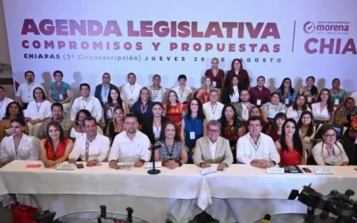 El Grupo Parlamentario de Morena realiza en Chiapas la quinta y última reunión regional, correspondiente a la Tercera Circunscripción, para integrar agenda legislativa