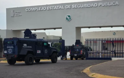 Amenaza de bomba en complejo de seguridad estatal .