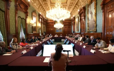 Gobernador Rubén Rocha Moya se reúne con la presidenta Claudia Sheinbaum.