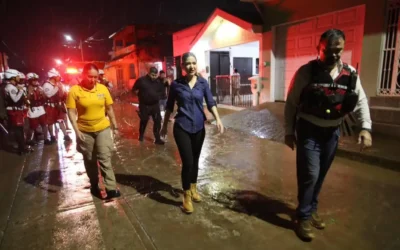 Se activa operativo de limpieza y mitigación tras lluvia que impactó Mazatlán.