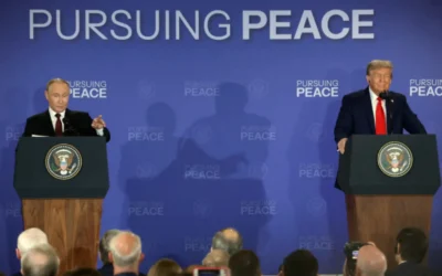 Donald Trump y Vladimir Putin califican su reunión como «productiva» y «respetuosa»