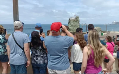 Llegan a Mazatlán más de 13 mil cruceristas en agosto.