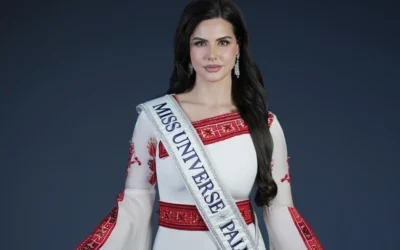 Nadeen Ayoub hace historia: primera representante de Palestina en Miss Universe