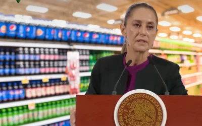 México le dice alto al exceso de refrescos: Claudia Sheinbaum