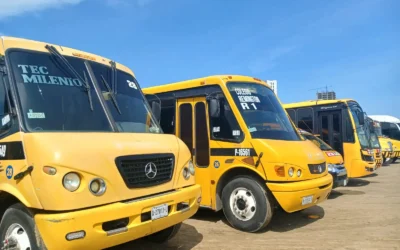 Vialidad y Transporte en Mazatlán inicia revisiones mecánicas y generales de unidades de transporte escolar