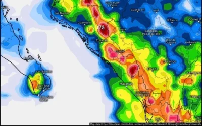 Precipitaciones de 50 a 75 mm se esperan estos próximos viernes y domingo en zona montaña: PC Sinaloa