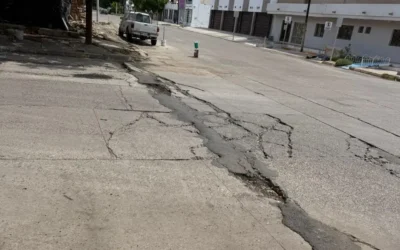 Lluvias recientes incrementan presencia de baches en Los Mochis